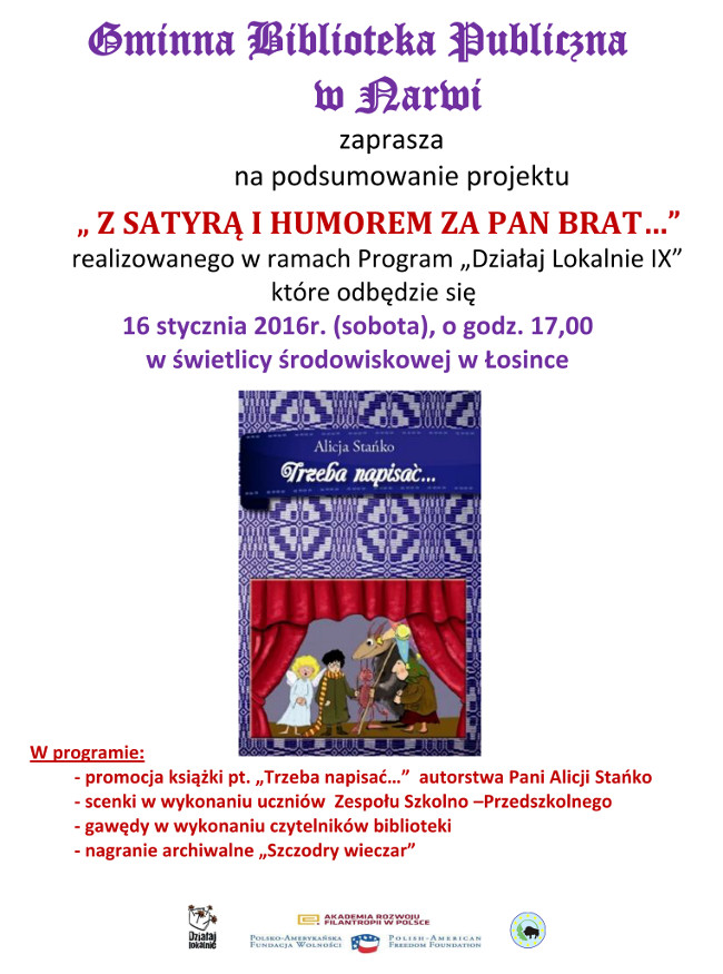 Promocja książki w Łosince